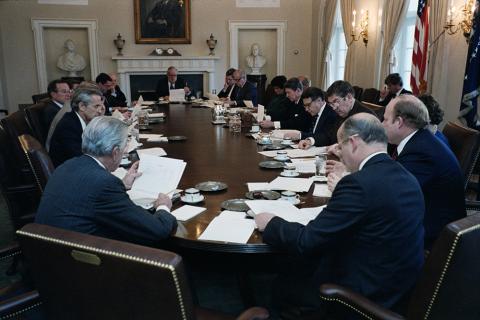 Cabinet meeting