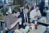 President Ronald Reagan visited a McDonald’s restaurant in Tuscaloosa, Alabama after delivering remarks and participating in a question and answer session at the University of Alabama 10/15/1984  NAID: 75853677